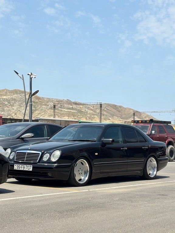 Mercedes E 240, 2.4 L, 1997 il, 302 500 km 99-FB-707 — Avtomobillər, Bakı (6)