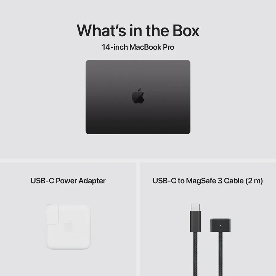 Apple MacBook Pro 14.2 M5 16GB/1TB (10C CPU/10C GPU) Space Black — Apple Macbook, Bakı (3)