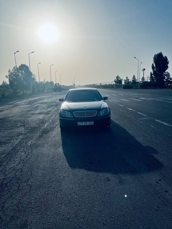 Mercedes S 320, 3.2 L, 2001 il, 360 000 km 77-GV-326 — Avtomobillər, Bakı (9)