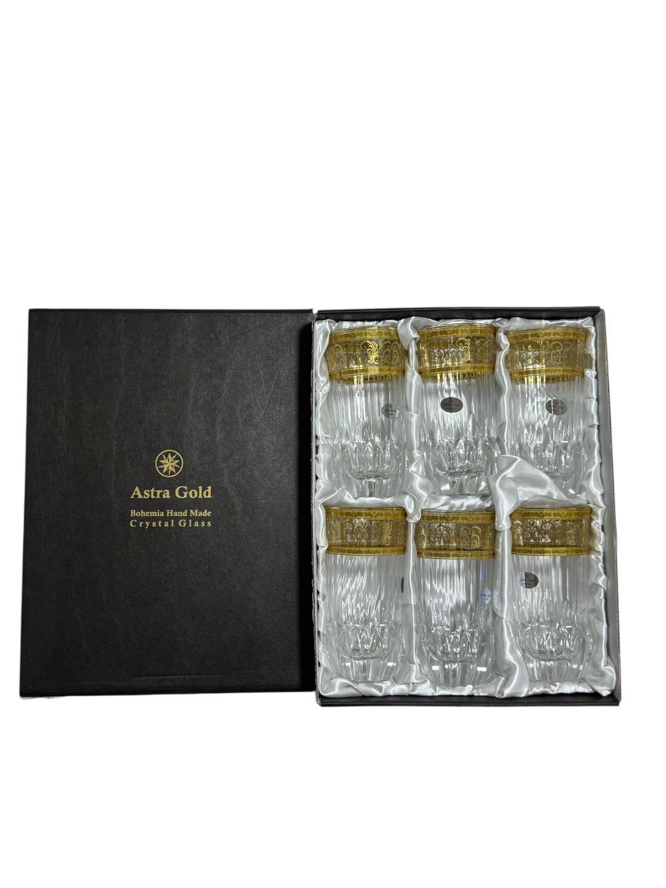 Stəkan dəsti Astra Gold, büllur, 400 ml, 6 ədəd — Mallar, Bakı (2)