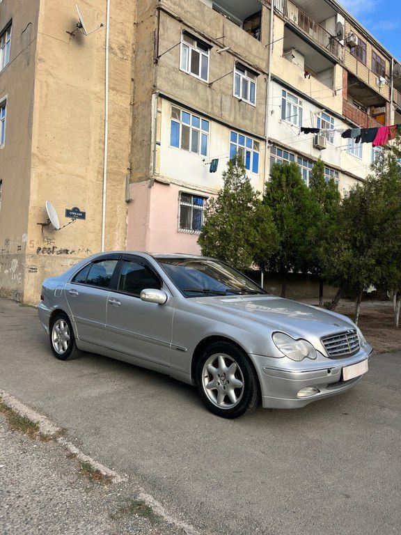Mercedes C 240, 2.6 L, 2002 il, 235 459 km — Avtomobillər, Sumqayıt (12)