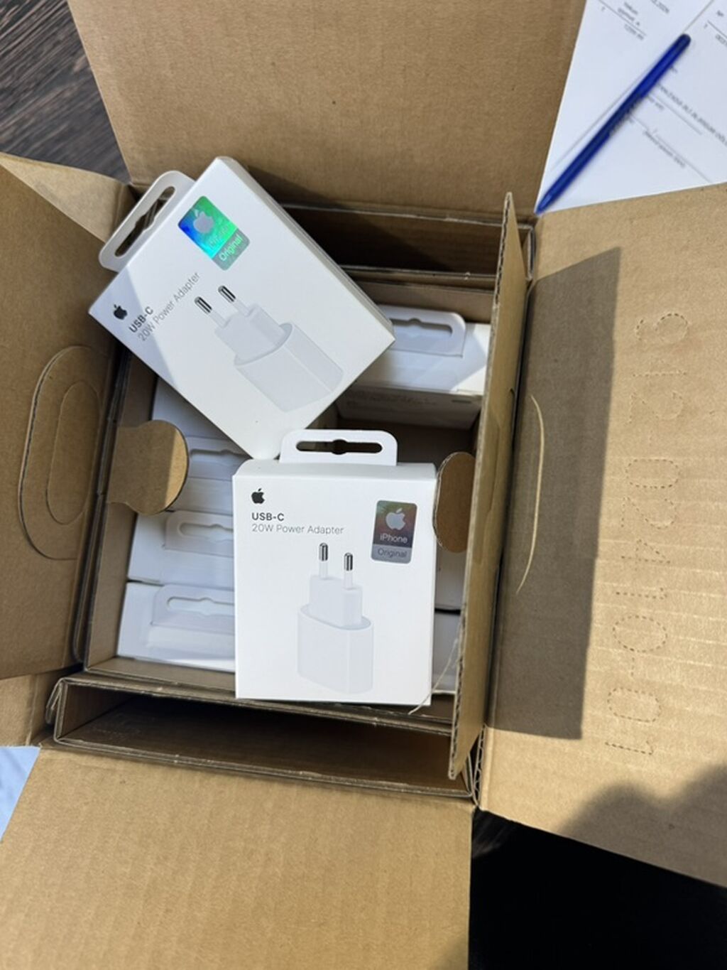 Original Apple Usb‑c 20W Power Adapter Her biri ayri seriya nomresi — Şarj cihazları, Bakı
