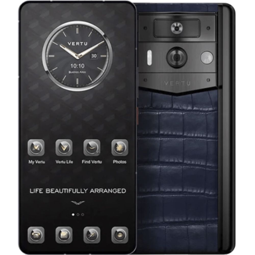 Vertu Metavertu 2 Basic Navy Blue Alli (M2-JC-E03-002-HW) — Smartfonlar, Bakı
