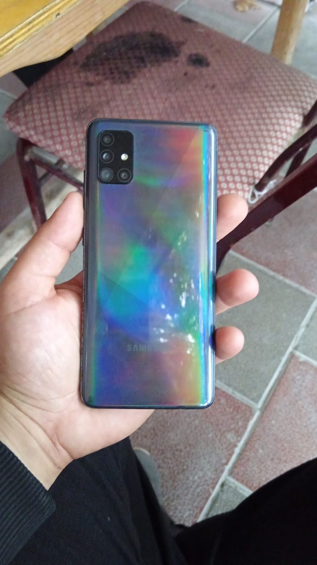 Samsung Galaxy A51, 64 GB, Barmaq izi — Samsung, Bərdə (4)