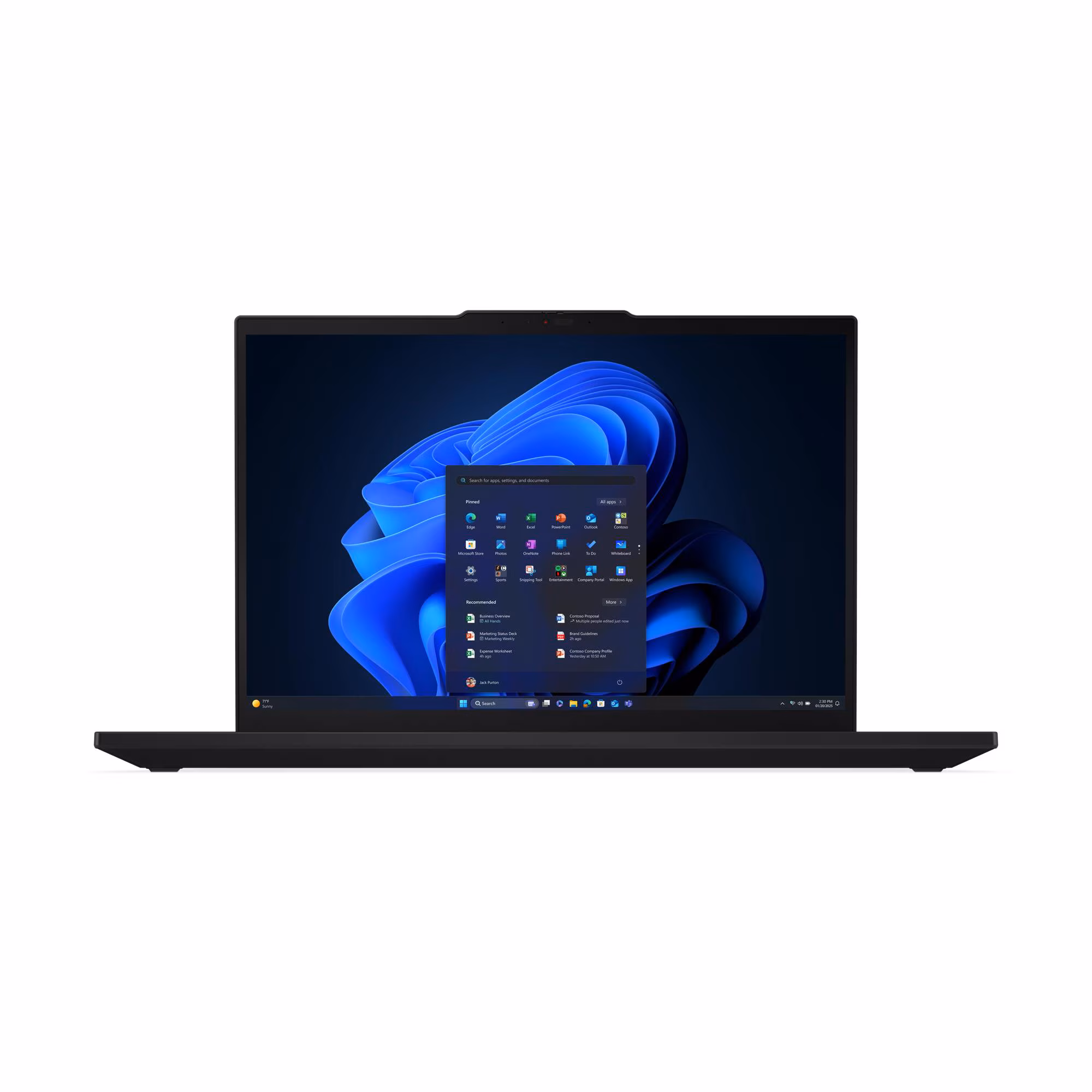 Laptop Lenovo ThinkPad T16 G4/ 16" Wuxga (1920x1200) IPS/ U7 258V/ 32GB/ 512GB SSD/ FreeDos/ Black — Lenovo, Bakı (8)