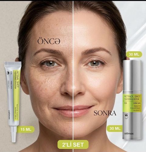 Retinol Shot Tightening Set – Celimax (2-li set) Məhsul tərkibi və — Xırdalan