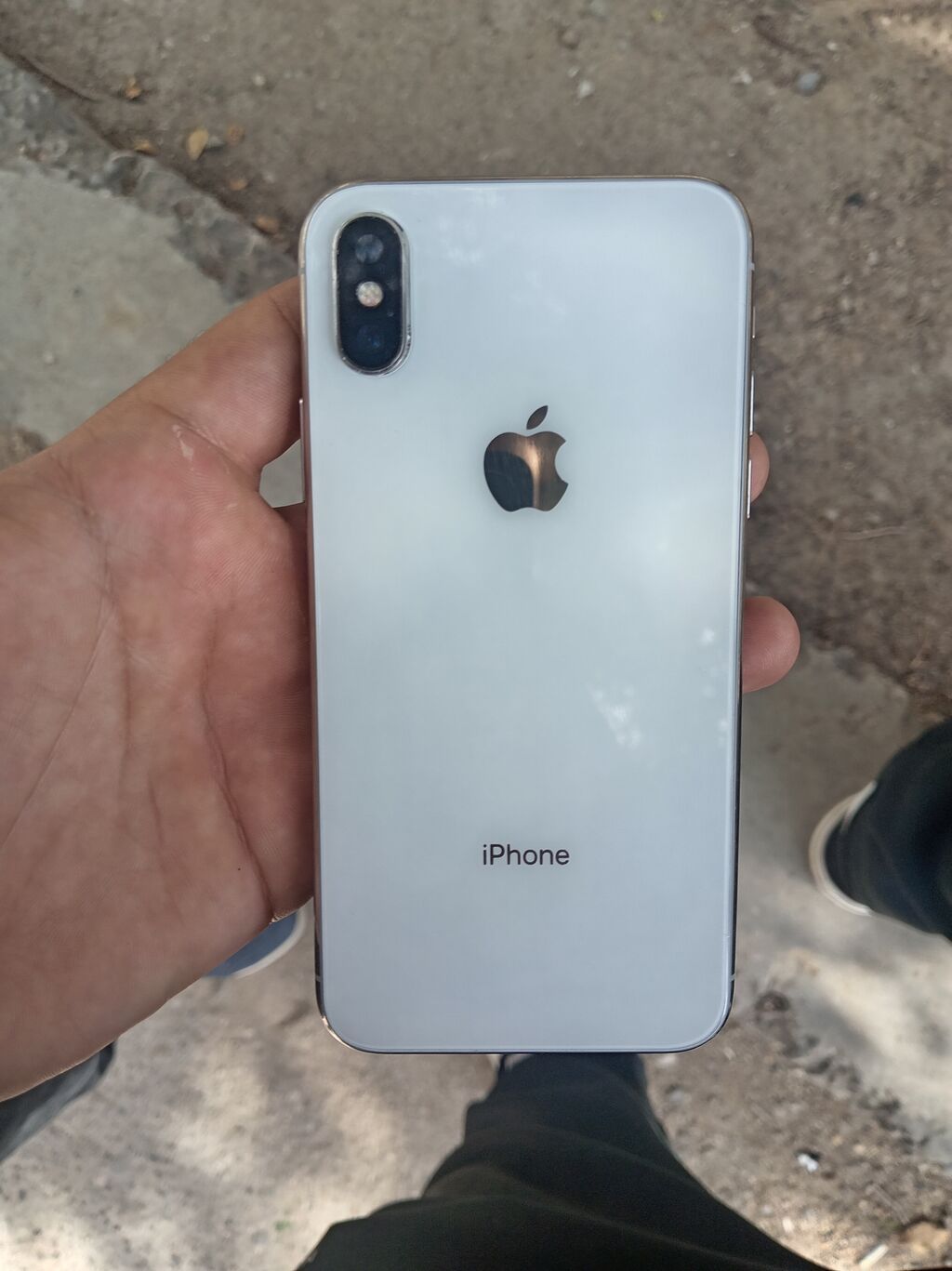 IPhone X, Gümüşü, Face ID — Apple iPhone, Bakı (6)
