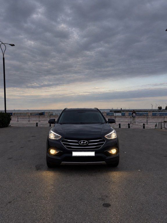 Hyundai Santa Fe, 2.0 L, 2017 il, 187 000 km — Avtomobillər, Bakı (2)