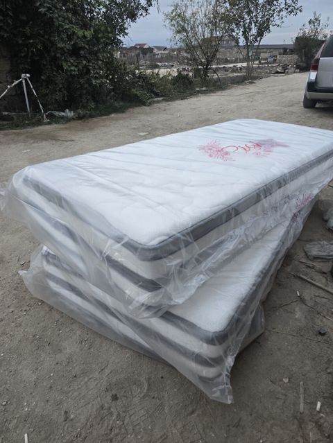 Ortopedik yaylı döşək – 90x190 - Ölçü: 90 x 190 sm (şəkildə üzərində — Digah