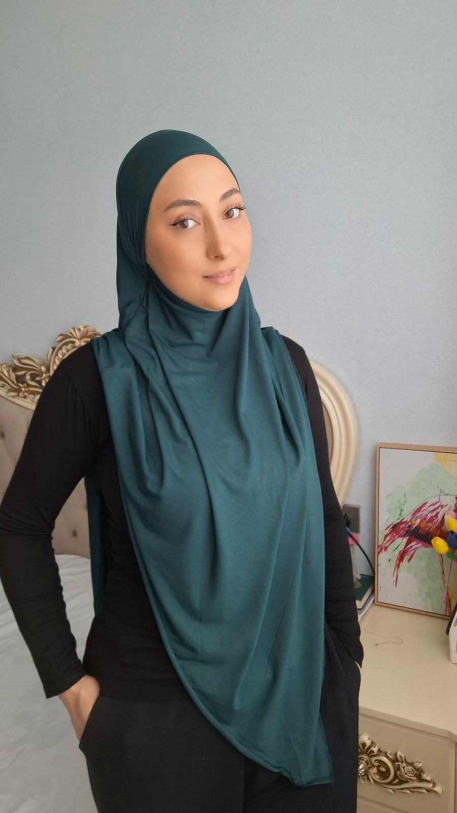 Hicab Ümmü-Gülsüm_0002, yaşıl — Mallar, Bakı