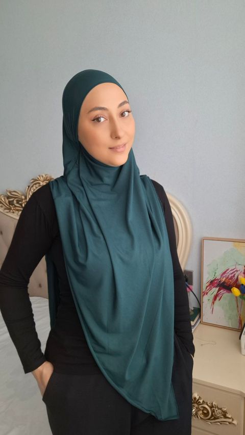 Hicab Ümmü-Gülsüm_0002, yaşıl — Bakı