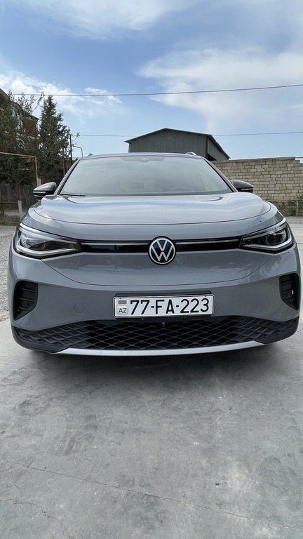 Volkswagen ID.4 Crozz, 84.8 kWh, 2022 il, 23 000 km 77-FA-223 — Avtomobillər, Bakı