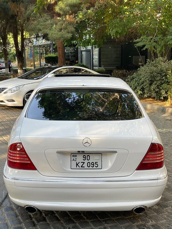Mercedes S 320, 3.2 L, 1999 il, 255 000 km 90-KZ-095 — Avtomobillər, Bakı (2)