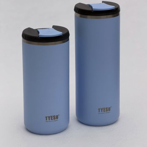 Termo fincan Tyeso, 600 ml, paslanmayan polad, mavi — Bakı