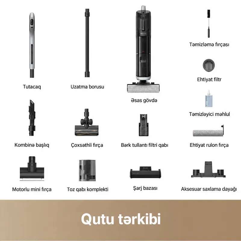 Dreame H14 Dual Wet and Dry Vacuum Cleaner (HHV25A) — Tozsoran, Bakı (7)