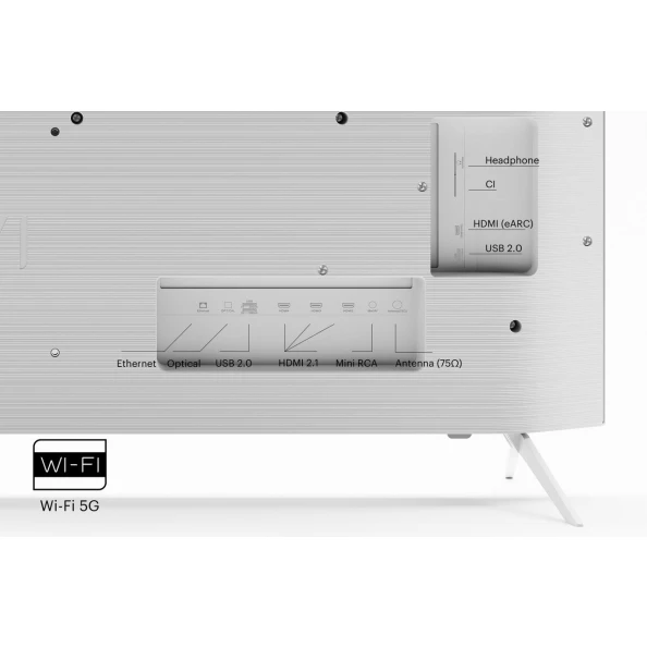 Kıvı Smart TV 55 UHD White 55U760QW — Televizorlar, Bakı (5)