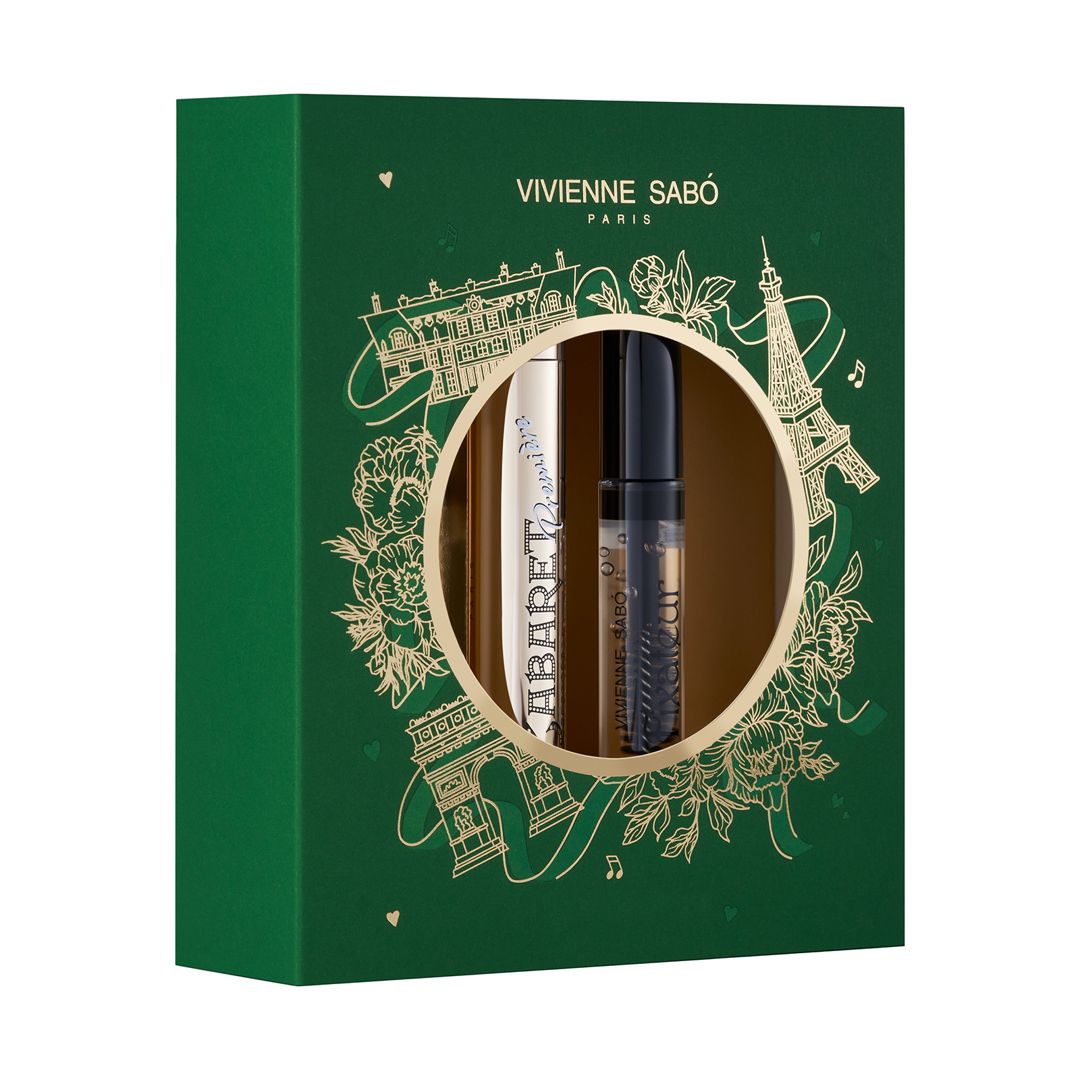 Kosmetika dəsti Vivienne Sabo (Tuş Cabaret Premiere Artistic Volume 9 ml + Qaş geli Fixateur Brow and Lash Fixing 02 6 ml) — Mallar, Bakı (2)