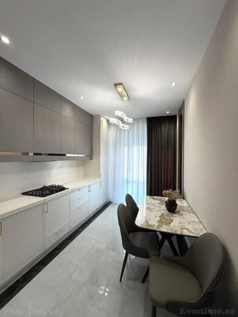 Satılır 3 otaqlı Mənzil Yeni tikili 113 m² Bakı, Binəqədi r., Azadlıq prospekti m., 7-ci mikrorayon — Mənzil, Bakı (5)