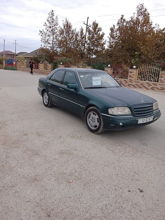 Mercedes C 180, 1.8 L, 1995 il, 523 659 km 10-SZ-871 — Avtomobillər, Bakı (6)