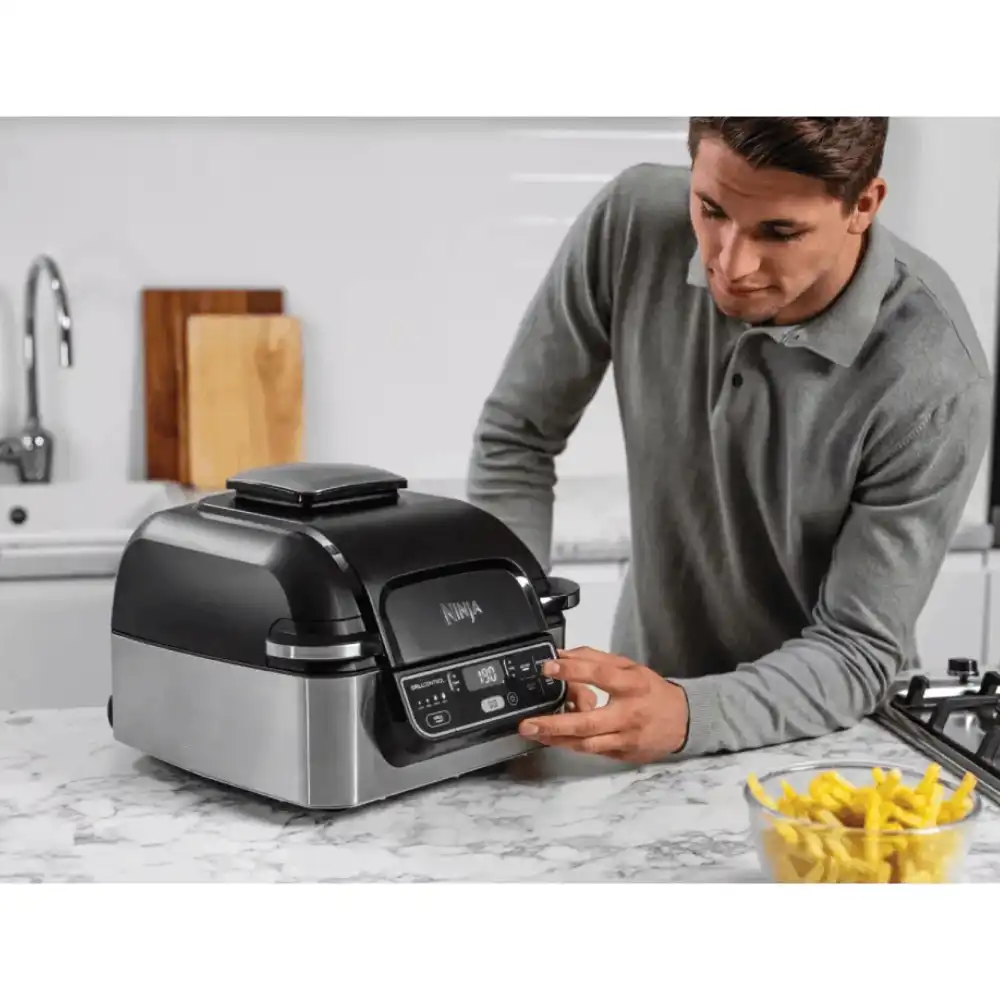 Ninja Foodi Health Grill &amp; Air Fryer (AG301EU) — Soba və qrillər, Bakı (8)