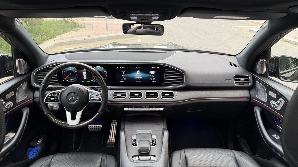 Mercedes GLS 450 4MATIC, 3.0 L, 2019 il, 155 000 km — Avtomobillər, Bakı (8)