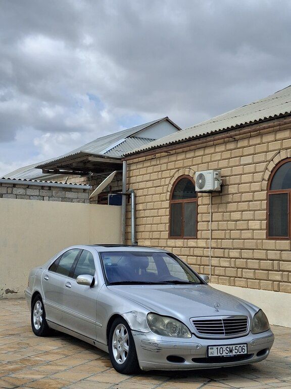 Mercedes S 320, 3.2 L, 1999 il, 314 430 km 10-SM-506 — Avtomobillər, Bakı (10)