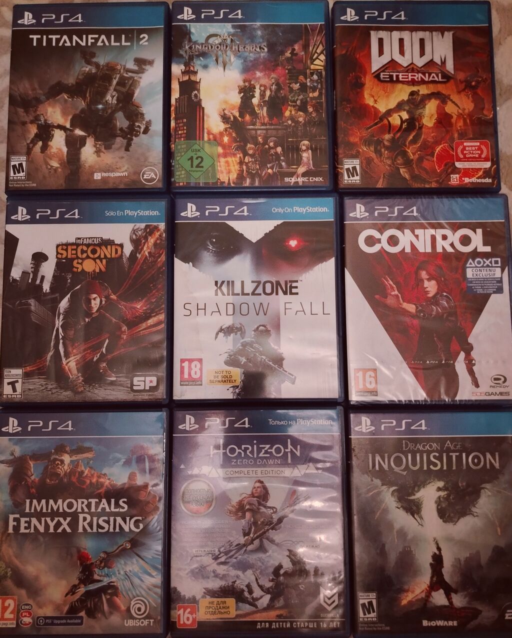Ps4 Oyun diskləri Barter olunmur. Whatsapp ilə əlaqə saxlaya — Konsol oyunları, Xaçmaz