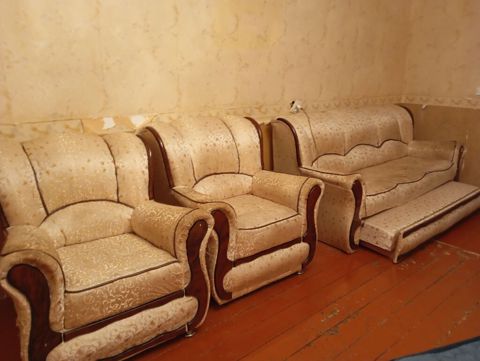 İşlənmiş, Divan, 2 kreslo, Bazasız, Açılan — Bakı