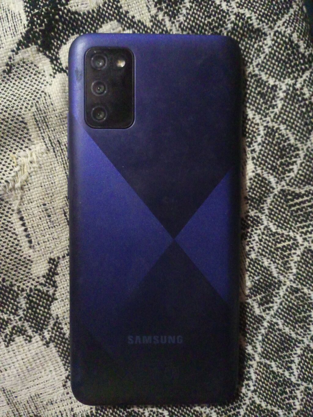 Samsung Galaxy A02 S, 4 GB, rəng - Mavi, Qırıq — Samsung, Bakı