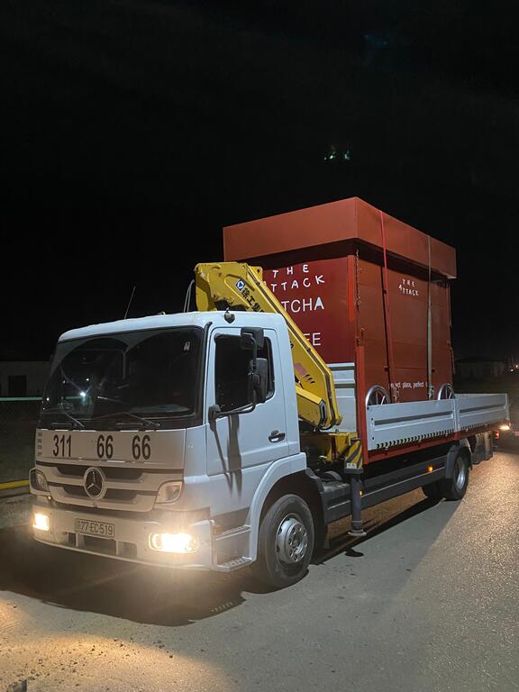 Mercedes Atego 1218, 4.2 L, 2000 il, 311 666 km 77-EC-519 — Avtokranlar, Bakı (6)