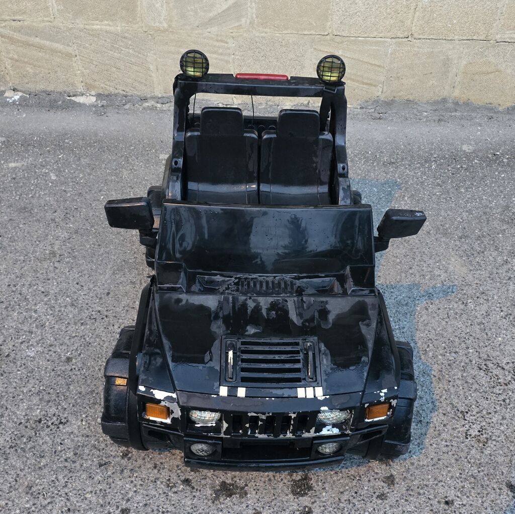 Uşaq üçün elektrikli maşın – off-road tipli “HUMMER/HUM1ER” stili — Uşaq avtomobilləri, Bakı (6)