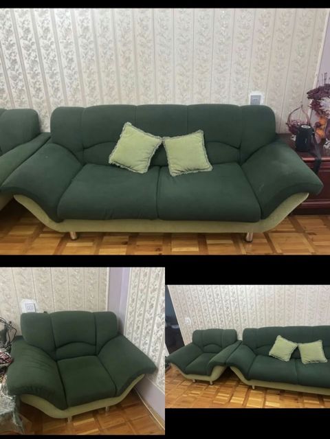 Divan 2 eded kreslo yaxsi vezyetde qiymet 150 aznunvan — Min bir xirdavat dunyasi