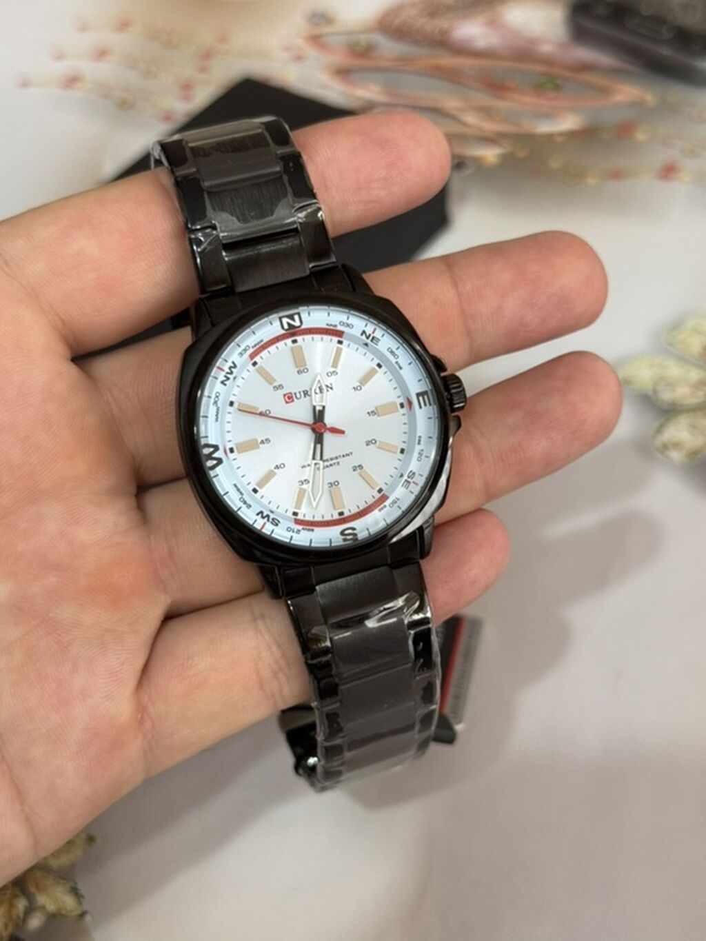 Curren kişi qol saatı orjinal yeni - Brend: Curren (Leisure Style — Qol saatları, Qazax (3)