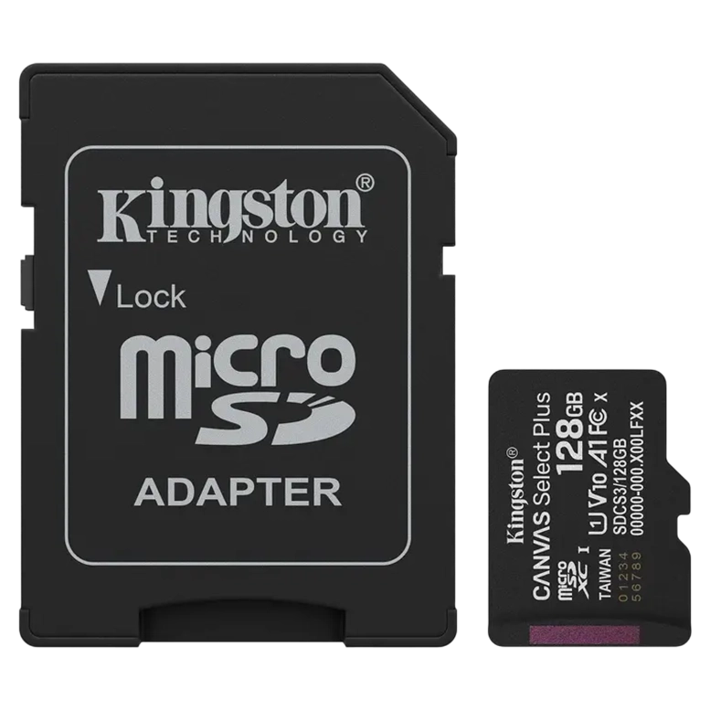 128GB microSDXC Canvas Select Plus Gen3 150MB/s A1 Card + Adapter — Bakı