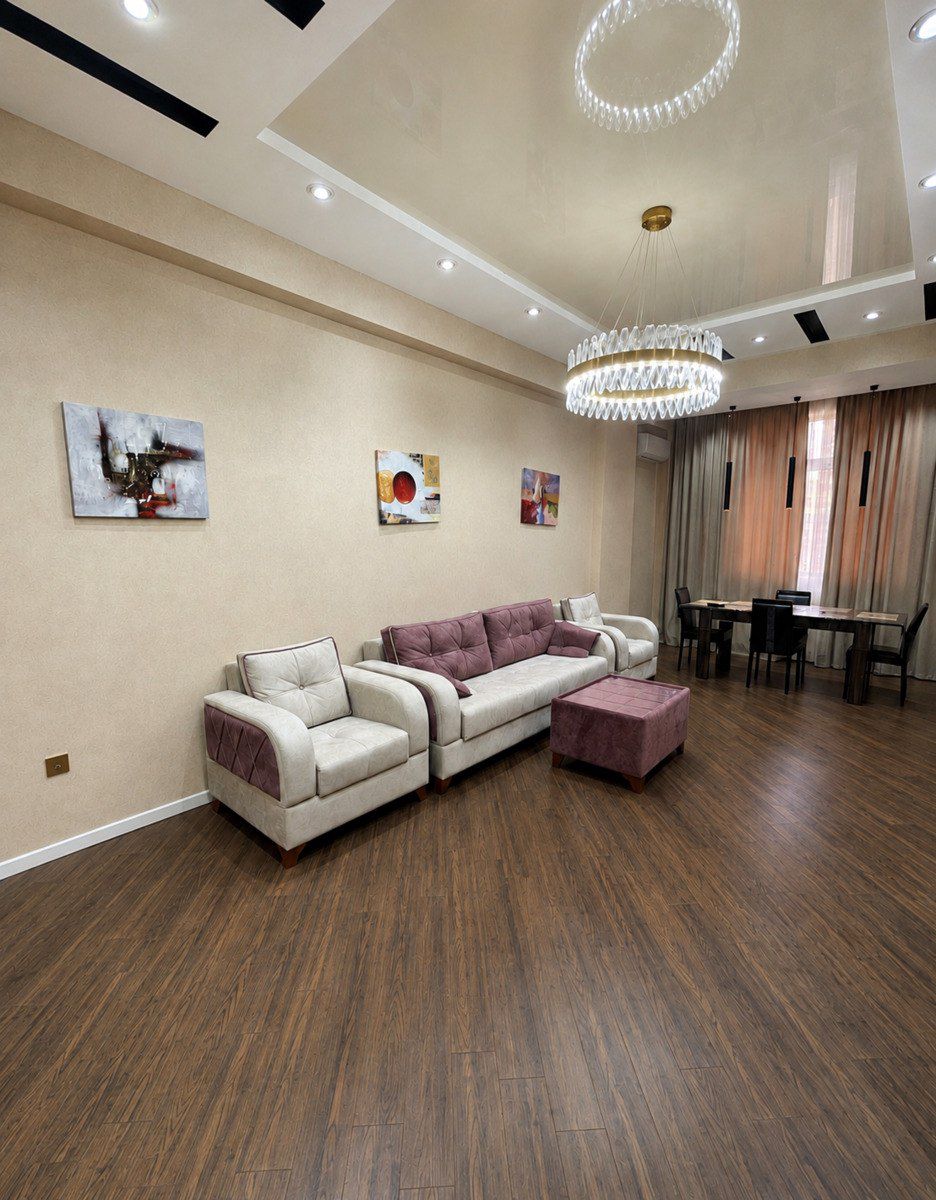 Satılır 3 otaqlı yeni tikili 129 m² — Mənzil, Bakı
