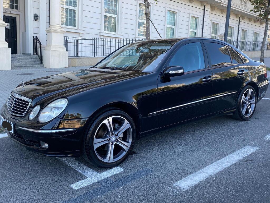 Mercedes E 270, 2.7 L, 2002 il, 326 000 km — Avtomobillər, Bakı (2)