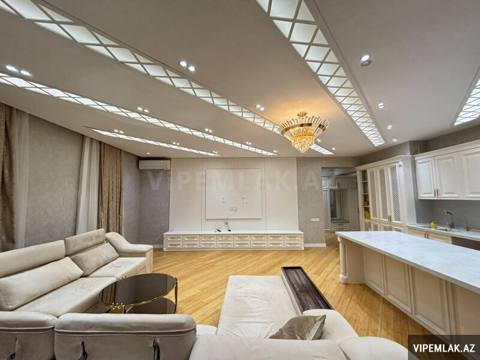 Yasamal rayonunda 3 otaqlı Yeni tikili Kirayə verilir, 160 m² — Ilkin — Kvartira
