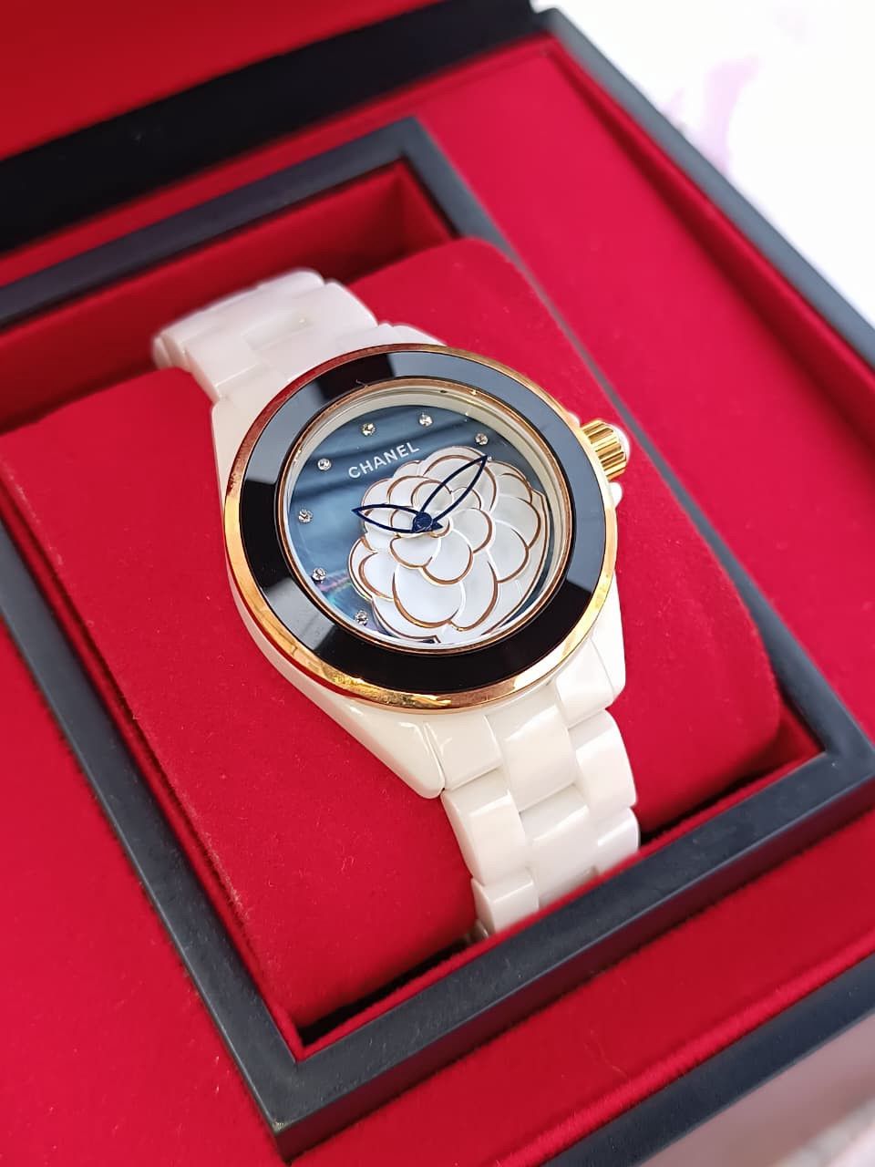 Qadın saatı No Brand Camelia Eclat 12W, ağ — Mallar, Bakı (2)