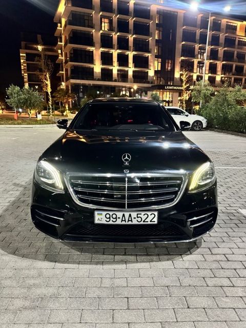 Mercedes S 560, 4.0 L, 2020 il, 129 000 km — Bakı