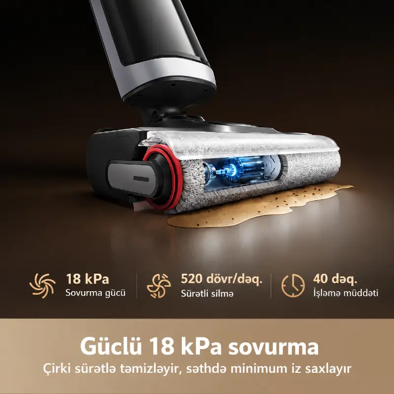 Dreame H14 Dual Wet and Dry Vacuum Cleaner (HHV25A) — Tozsoran, Bakı (4)