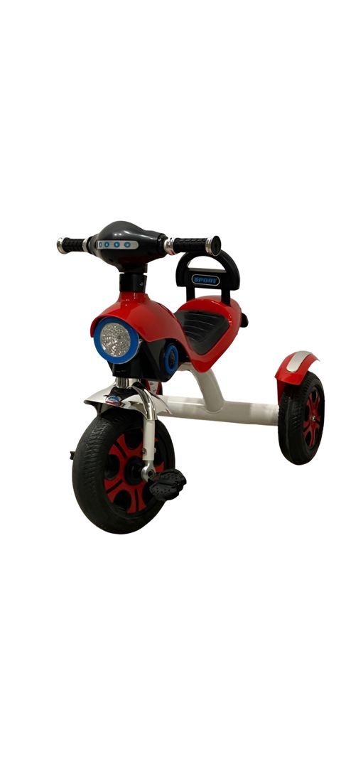 Üçtəkərli velosiped 4477, qırmızı — Bakı