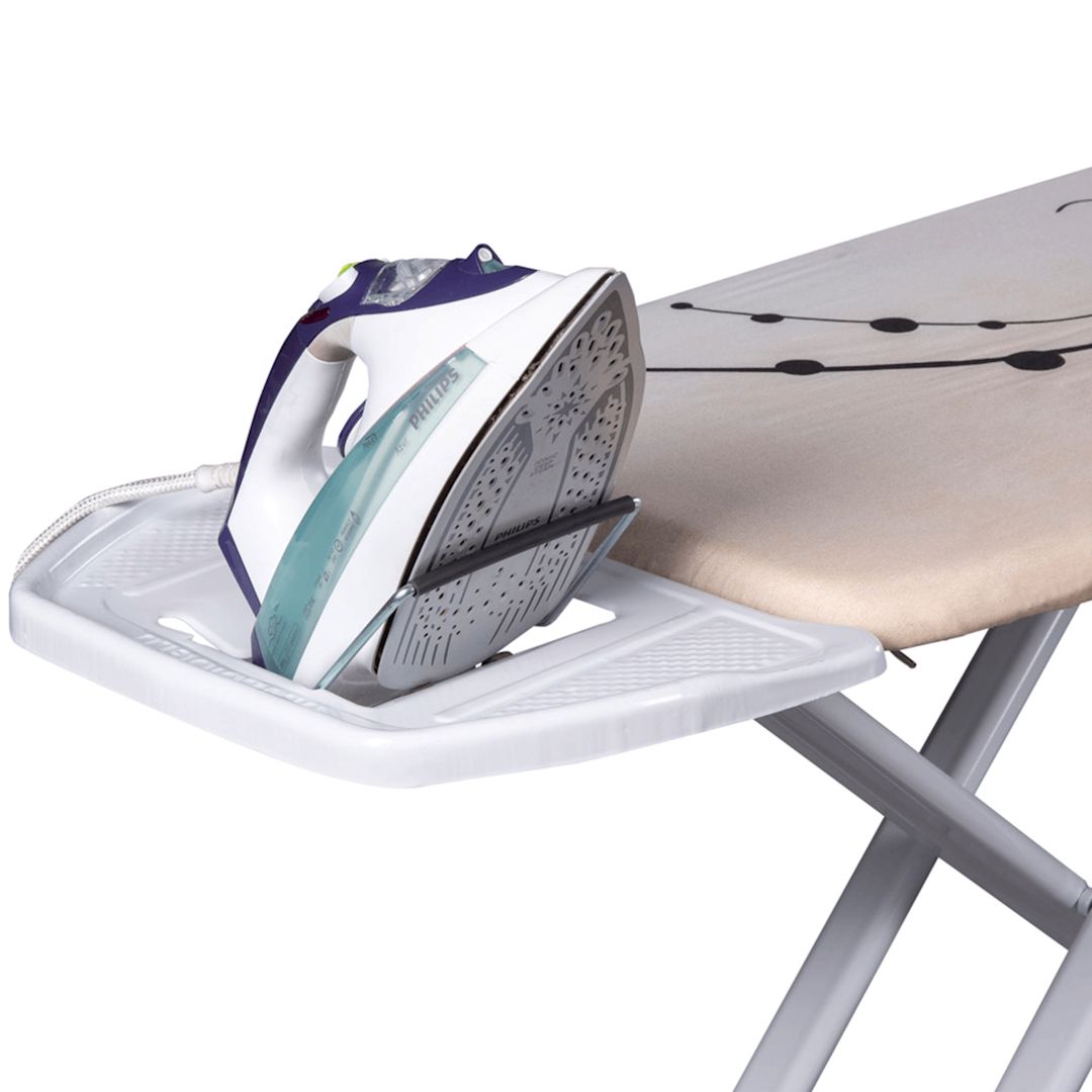 Ütü masası Harbinger Alenda MM460, 120x44 sm, ağ/qəhvəyi — Mallar, Bakı (3)
