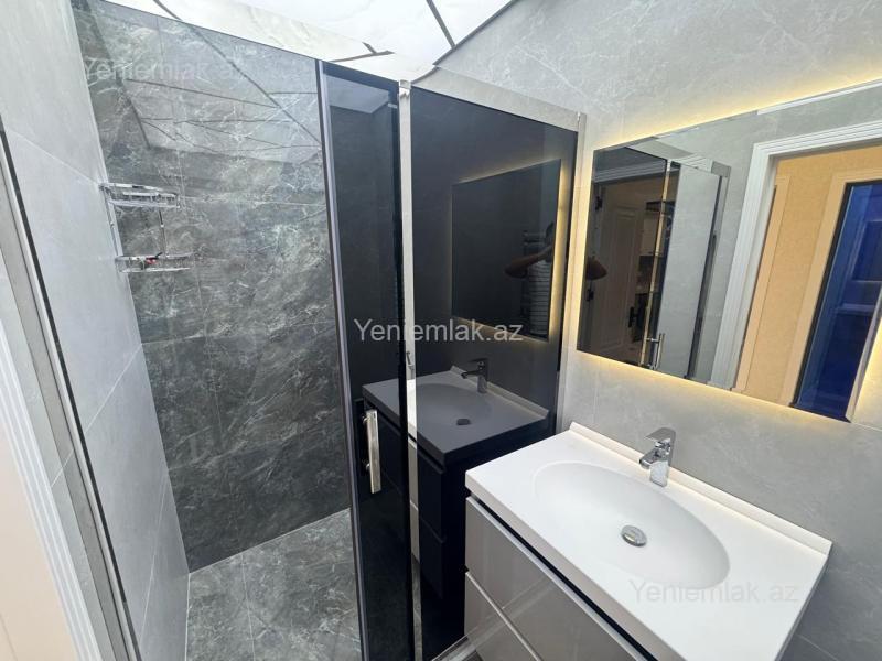 Kirayə 2 otaqlı Bina evi menzil (Yeni tikili), 80 m², Nizami rayonu — Mənzil, Bakı (9)