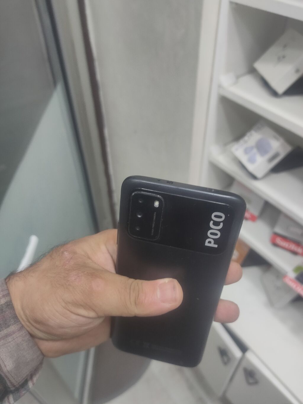 Poco M3, 64 GB, rəng - Bej, Zəmanət, Düyməli, Sensor — Xiaomi, Bakı (3)