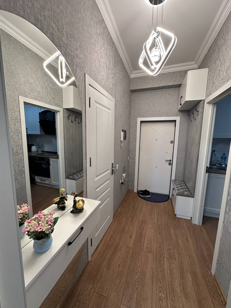 İcarəyə verilir 2 otaqlı yeni tikili 50 m² — Mənzil, Bakı (9)