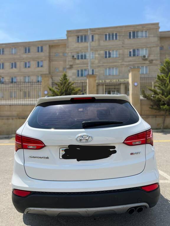 Hyundai Santa Fe, 2.0 L, 2014 il, 186 000 km — Avtomobillər, Bakı (5)