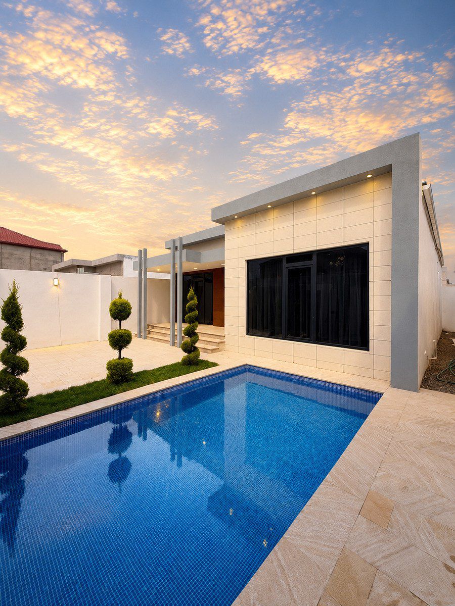 Satılır 4 otaqlı həyət evi/bağ evi 140 m² — Ev, villa, Bakı (5)