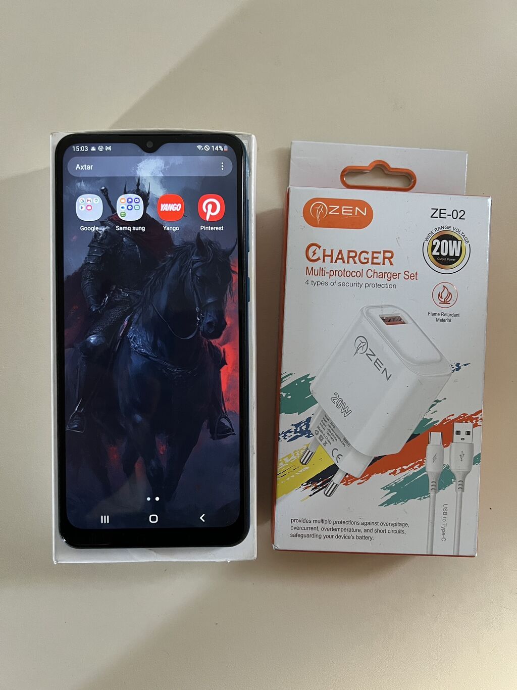 Samsung Galaxy A02, 32 GB, rəng - Mavi, Sensor — Samsung, Bakı (4)