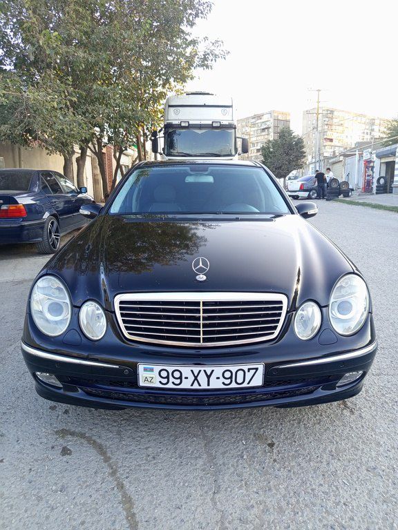 Mercedes E 200, 1.8 L, 2003 il, 331 258 km 99-XY-907 — Avtomobillər, Bakı