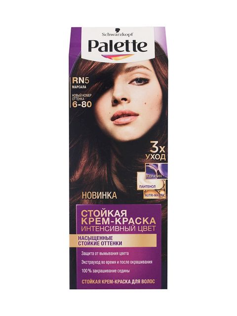 Davamlı krem-boya Palette RN5 (6-80) Marsala 110 ml — Bakı